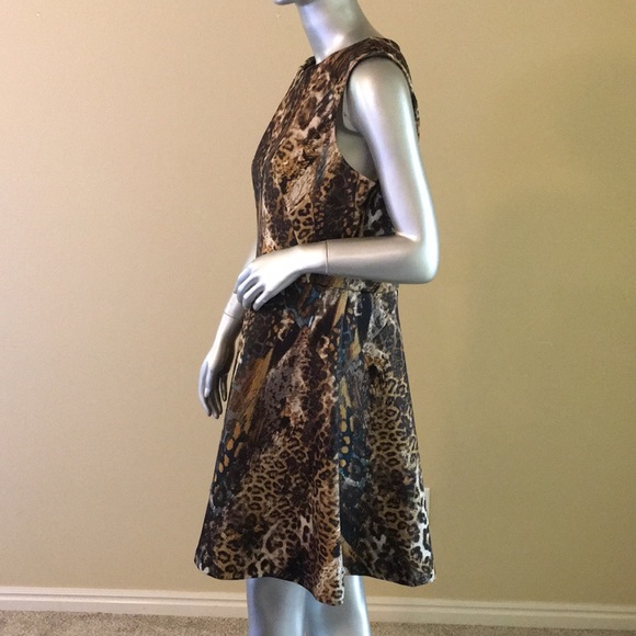 Jennifer Lopez Animal Leopard Fit & Flare … - Picture 6 of 14